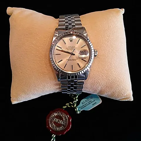 Fine luxury watch on display at Triple Diamond