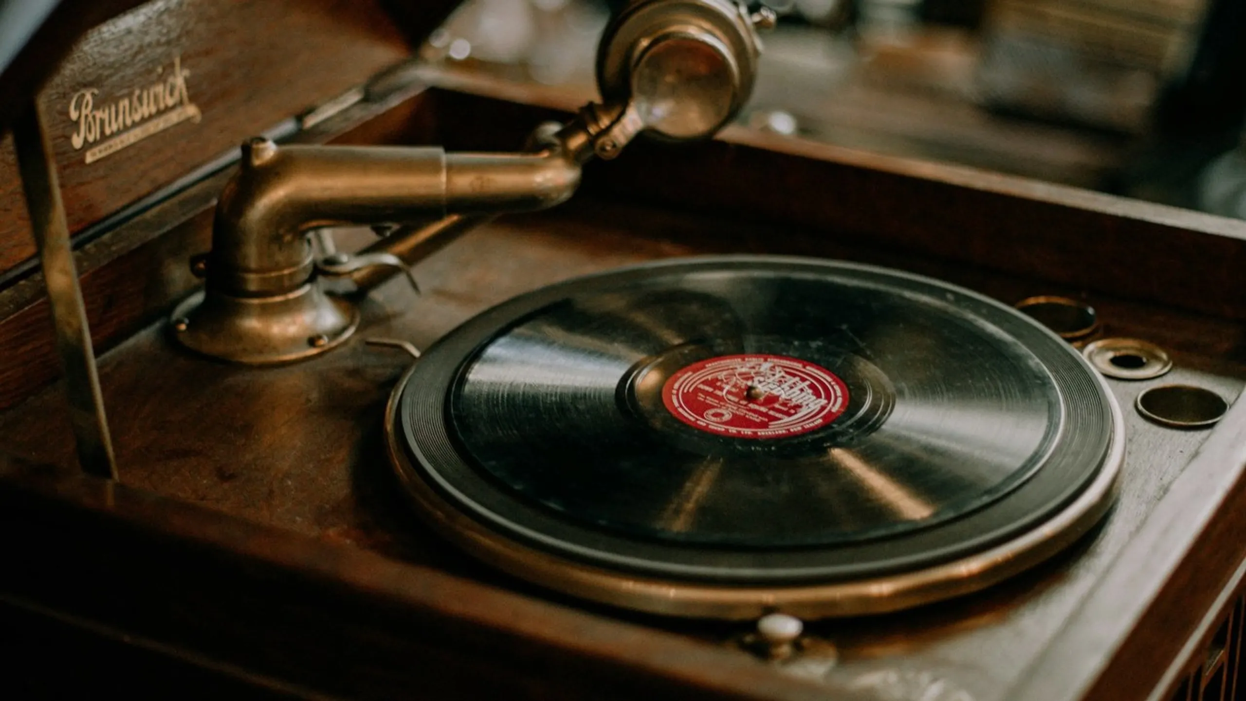 Vintage record player — electronics and collectibles